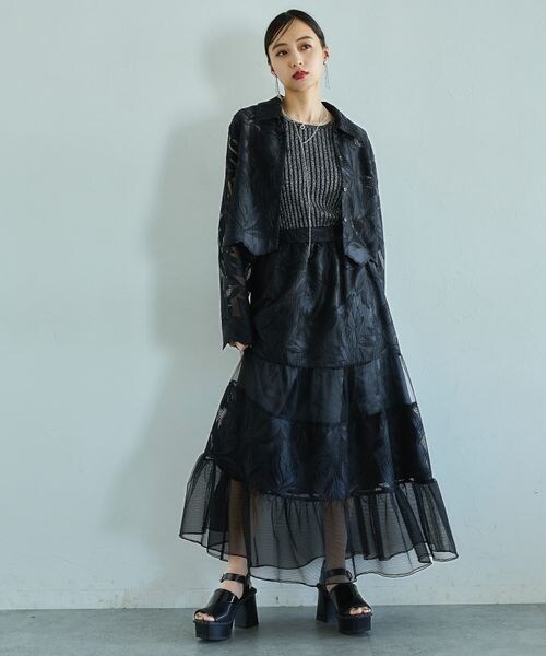 HARE（ハレ）の「メッシュシシュウショートシャツ（）」 - WEAR