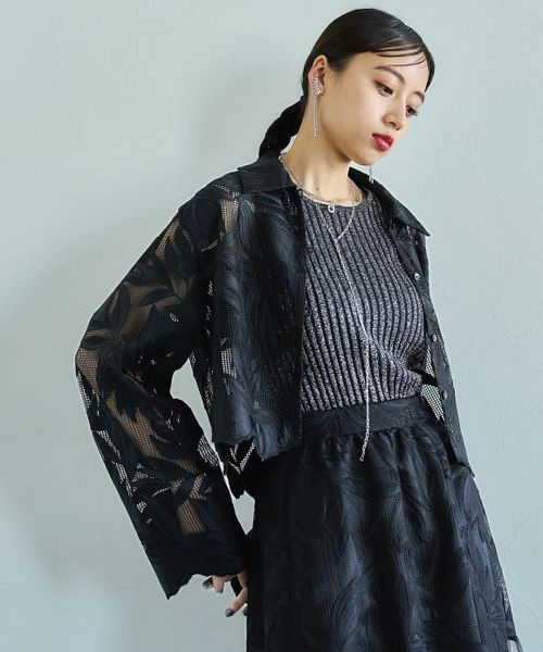 HARE（ハレ）の「メッシュシシュウショートシャツ（）」 - WEAR