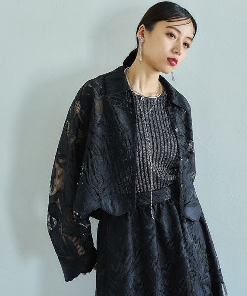 HARE（ハレ）の「メッシュシシュウショートシャツ（）」 - WEAR