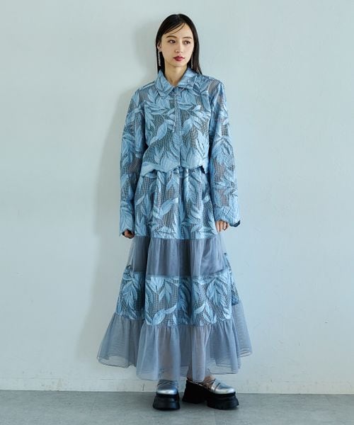HARE（ハレ）の「メッシュシシュウショートシャツ（）」 - WEAR