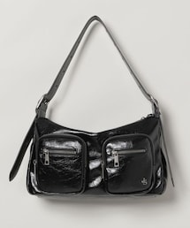 JEANASIS（ジーナシス）の「WポケットショルダーBAG（バッグ・ピンク系）」