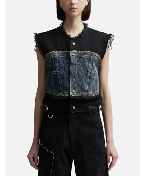 ミニスカート [ANDERSSON BELL] NEW DUA MULTI WAIST DENIM SKIRT セール】Andersson Bell/アンダーソンベル DUA MULTI WAIST