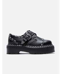 Dr. Martens | Monk Quad GA Wanama Leather Shoes