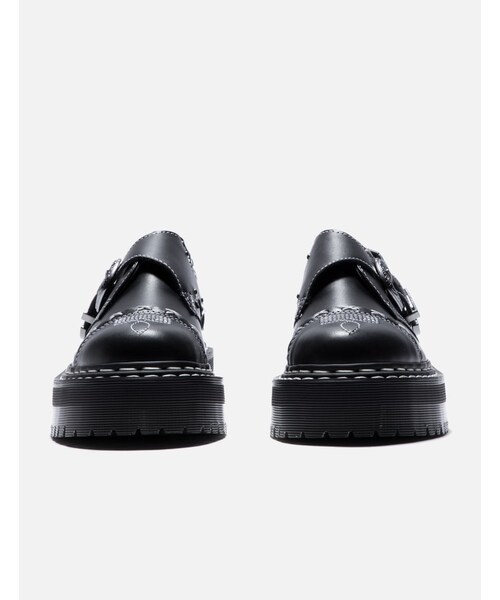 Dr. Martens（ドクターマーチン）の「Monk Quad GA Wanama Leather Shoes（その他・レディース・Black Wanama・UK 3/UK 4/UK 5/UK 6/UK 7/UK 8）」の2枚目の写真