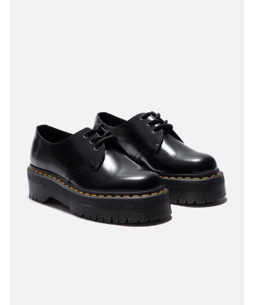 Dr. Martens（ドクターマーチン）の「1461 Quad Polished Smooth Leather Shoes（その他・レディース・Black・UK 3/UK 4/UK 5/UK 6/UK 7/UK 8）」の4枚目の写真