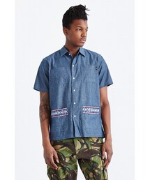 STUSSY | Stussy Embroidered Pocket Denim Button-Down Shirt(シャツ/ブラウス)