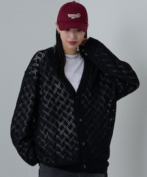 COLONY 2139 | 透かし編みリラックスカーディガン(カーディガン/ボレロ)