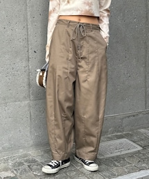 CIAOPANIC | 【ユニセックス】カーブワイドチノパンツ(チノパンツ)