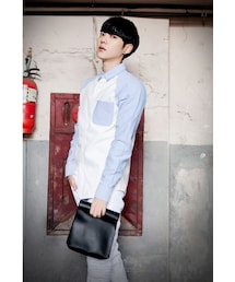 STORES.jp | 切り替えシャツ★長袖★爽やか×クール★【送料無料】(スタジャン)