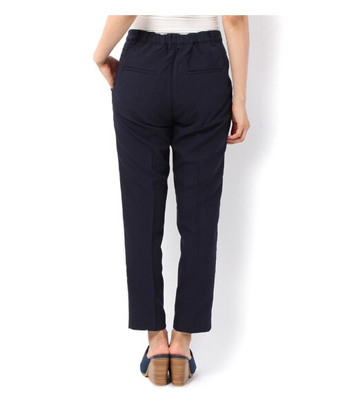 laboratory work（ラボラトリーワーク）の「タック入りセンタープレスパンツ（その他・レディース・グレー/ベージュ/ネイビー・S/M）」の4枚目の写真