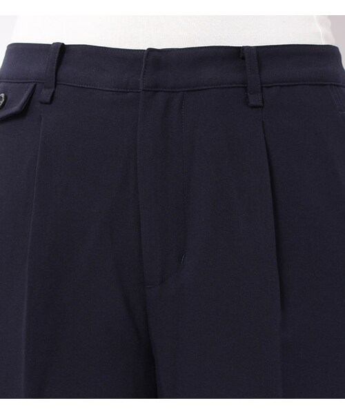 laboratory work（ラボラトリーワーク）の「タック入りセンタープレスパンツ（その他・レディース・グレー/ベージュ/ネイビー・S/M）」の7枚目の写真