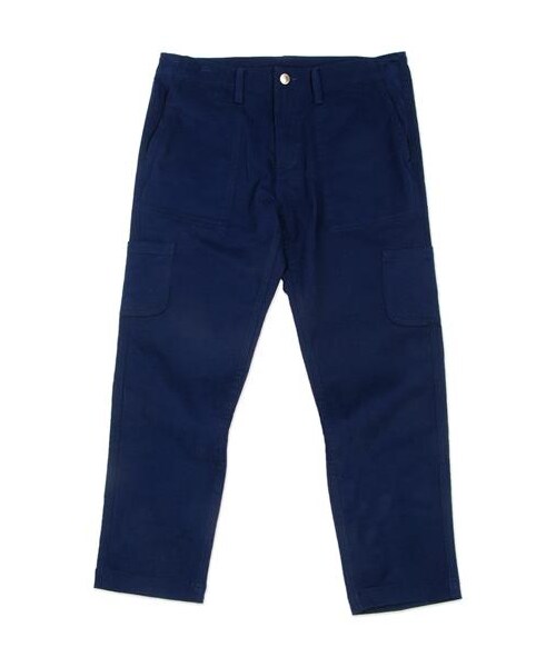 plain-me（プレインミー）の「軍風口袋九分褲（パンツ・メンズ・軍綠/深藍・S/M/L）」の7枚目の写真