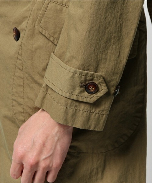 Johnbull Private labo(ジョンブルプライベートラボ)の「トレンチコート(トレンチコート・メンズ・カーキ/ネイビー・MEDIUM/SMALL)」の10枚目の写真