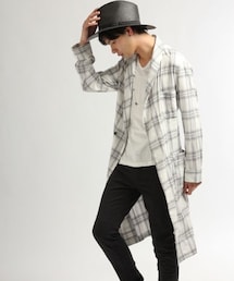 HARE | 【先行予約】オンブレチェックガウン(トップス)