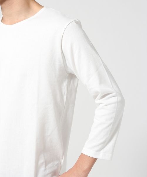 RAGEBLUE（レイジブルー）の「＜日本製＞天竺ロングクルー7分袖（トップス・メンズ・ホワイト02/グレー12/ネイビー88・Ｍ/Ｌ）」の7枚目の写真