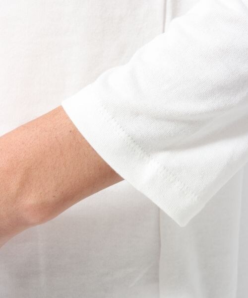 RAGEBLUE（レイジブルー）の「＜日本製＞天竺ロングクルー7分袖（トップス・メンズ・ホワイト02/グレー12/ネイビー88・Ｍ/Ｌ）」の8枚目の写真