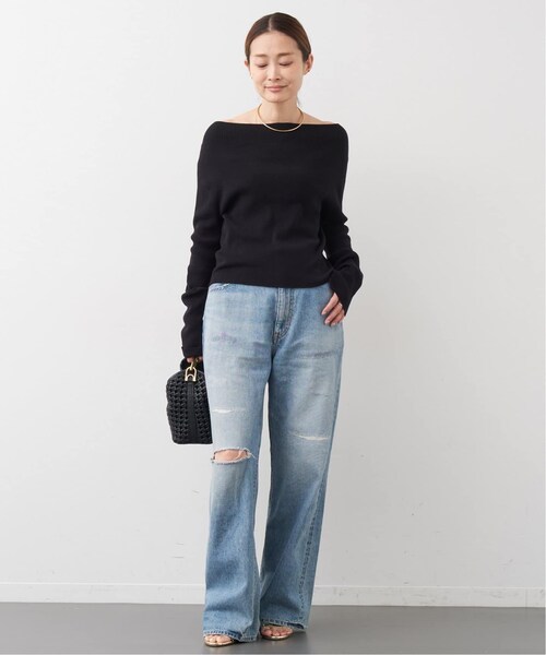 Deuxieme Classe off shoulder プルオーバー Deuxieme Classe（ドゥーズィエムクラス）の「《予約》*off