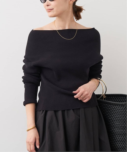Deuxieme Classe off shoulder プルオーバー Deuxieme Classe（ドゥーズィエムクラス）の「《予約》*off
