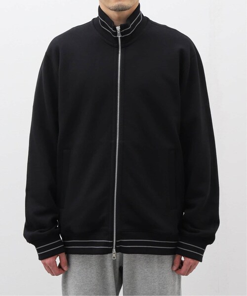 REIGNING CHAMP（レイニングチャンプ）の「MIDWEIGHT FLEECE TRACK JACKET（ジャケット/アウター・ブラック/(001)/XS/取り寄せ/S/残り1点/M/L/XL）」の4枚目の写真