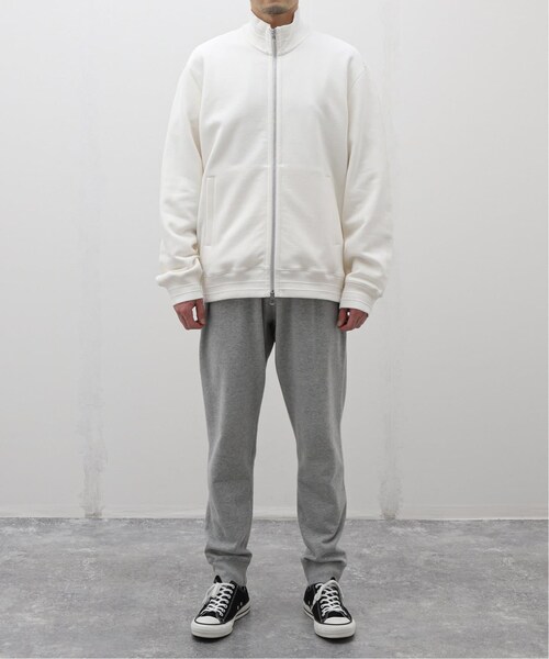 REIGNING CHAMP（レイニングチャンプ）の「MIDWEIGHT FLEECE TRACK JACKET（ジャケット/アウター・ブラック/(001)/XS/取り寄せ/S/残り1点/M/L/XL）」の3枚目の写真
