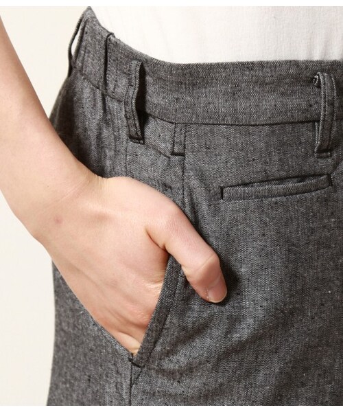 JUNRED（ジュンレッド）の「メンアサライトセットアップスラックス（パンツ・メンズ・グレー/ネイビー・0/1/2/3）」の7枚目の写真