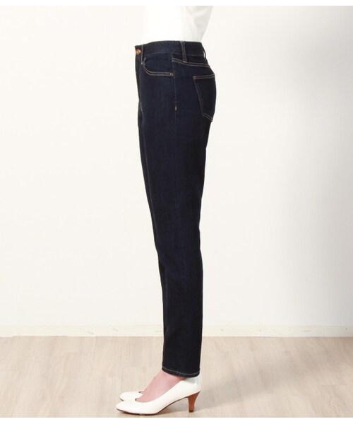 VIS(ビス)の「【WEB限定LLサイズ】スリムフィットデニムパンツ(パンツ・レディース・ホワイト/ネイビー/ブルー系・SS/S/M/L/LL)」の5枚目の写真