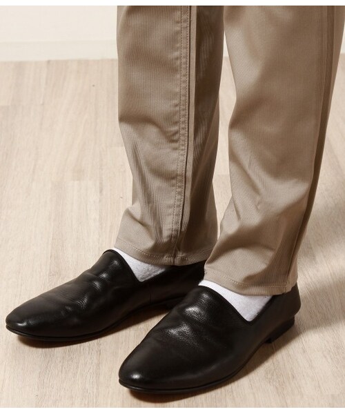 ADAM ET ROPE'（アダムエロペ）の「ピケストレッチレギュラーストレート（パンツ・メンズ・ホワイト/キャメル/ネイビー・S/M/L）」の9枚目の写真