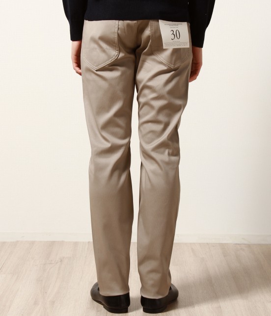 ADAM ET ROPE'（アダムエロペ）の「ピケストレッチレギュラーストレート（パンツ・メンズ・ホワイト/キャメル/ネイビー・S/M/L）」の6枚目の写真
