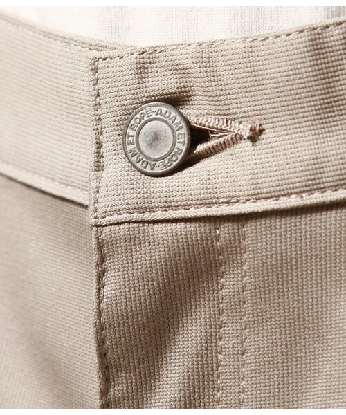 ADAM ET ROPE'（アダムエロペ）の「ピケストレッチレギュラーストレート（パンツ・メンズ・ホワイト/キャメル/ネイビー・S/M/L）」の10枚目の写真