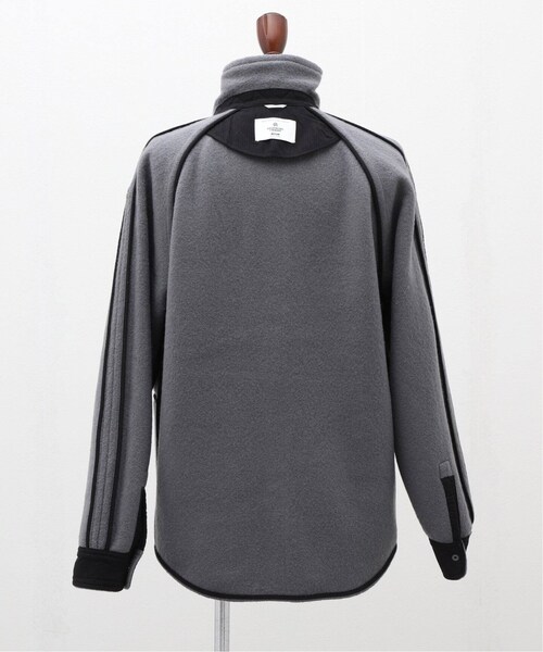 REIGNING CHAMP（レイニングチャンプ）の「BOILED WOOL WARDEN OVERSHIRT（ジャケット/アウター・ブラック/(001)/S/残り1点/M/在庫なし/L）」の19枚目の写真