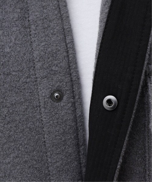 REIGNING CHAMP（レイニングチャンプ）の「BOILED WOOL WARDEN OVERSHIRT（ジャケット/アウター・ブラック/(001)/S/残り1点/M/在庫なし/L）」の14枚目の写真