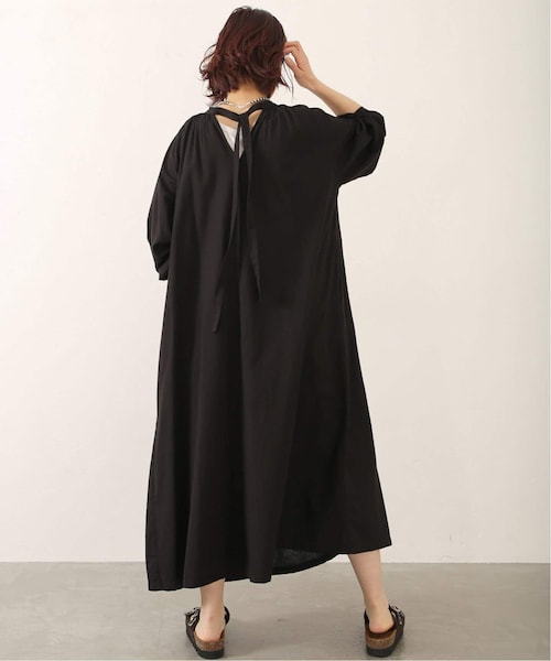JOURNAL STANDARD LUXE CLワッシャー スキッパーワンピース JOURNAL STANDARD LUXE（ジャーナルスタンダード ラックス）の「《予約