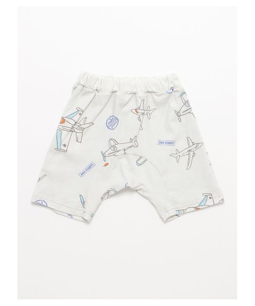 [ベビー]スカイトリッププリントTシャツパンツセット