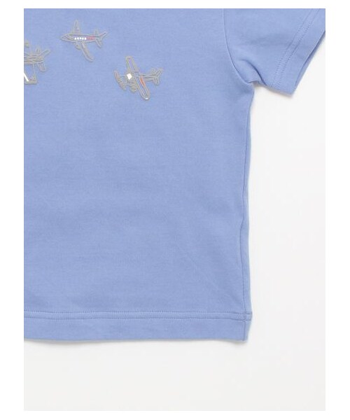[ベビー]スカイトリッププリントTシャツパンツセット