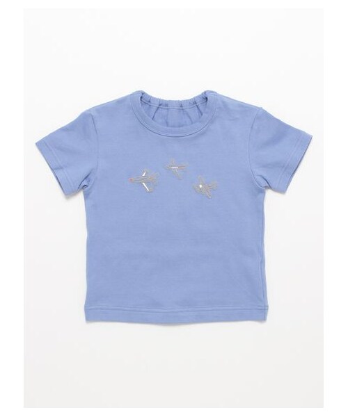 [ベビー]スカイトリッププリントTシャツパンツセット