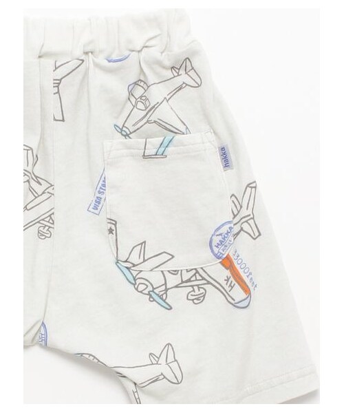 [ベビー]スカイトリッププリントTシャツパンツセット