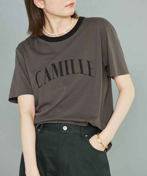バビロン　CAMILLEバイカラーTシャツ 楽天市場】CAMILLEバイカラーTシャツ BABYLONE バビロン