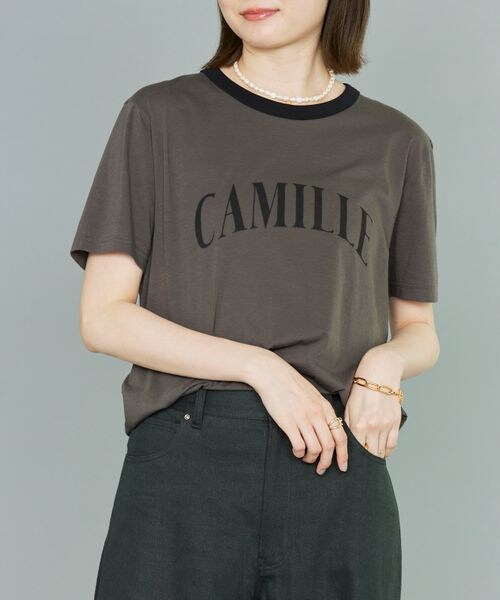 バビロン　CAMILLEバイカラーTシャツ 楽天市場】CAMILLEバイカラーTシャツ BABYLONE バビロン