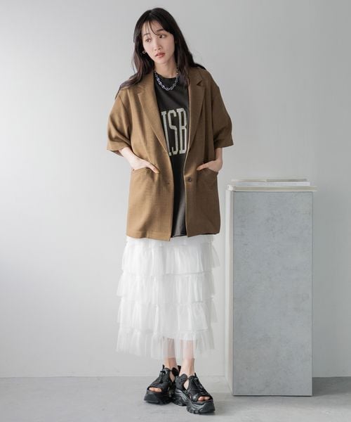 LOWRYS FARM（ローリーズファーム）の「バスケットジャケット