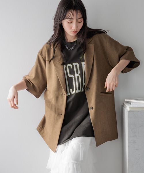 バスケットジャケットＳＳ　ローリーズファーム LOWRYS FARM｜【新色予約】バスケットジャケットSS | Rakuten