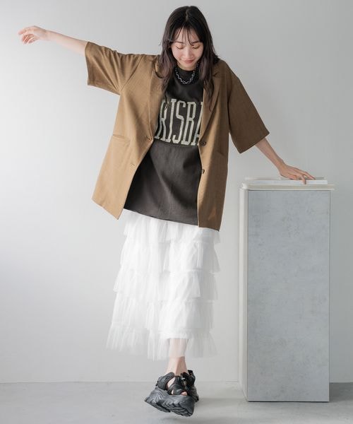 LOWRYS FARM（ローリーズファーム）の「バスケットジャケットSS 