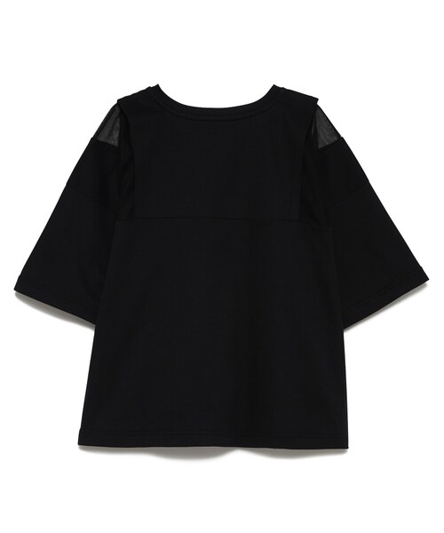 NAKAGAMI（ナカガミ）の「T-shirt（トップス・レディース・WHITE/10/BLACK/01・F）」の3枚目の写真