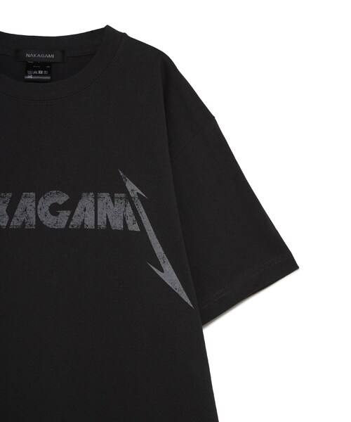 NAKAGAMI（ナカガミ）の「T-shirt（トップス・レディース・BLACK/01・0/01）」の3枚目の写真