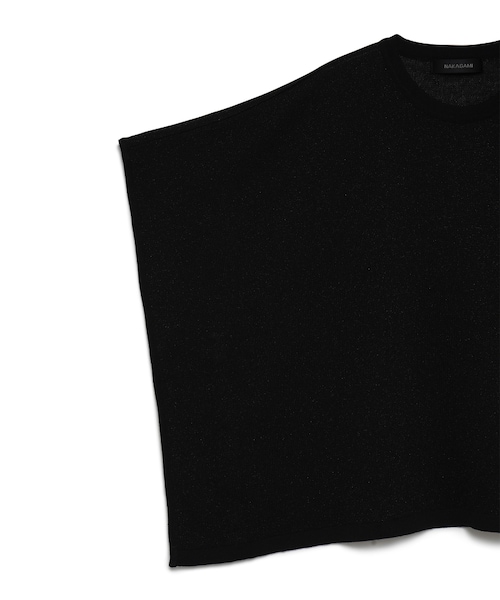 NAKAGAMI（ナカガミ）の「knit po（トップス・レディース・SILVER/92/BLACK/01・F）」の6枚目の写真