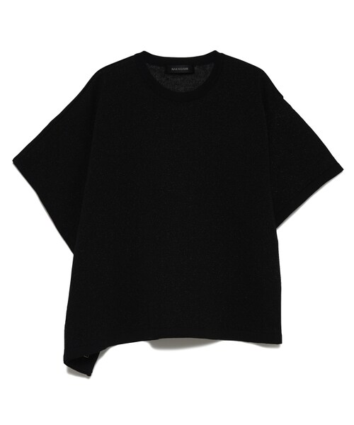 NAKAGAMI（ナカガミ）の「knit po（トップス・レディース・SILVER/92/BLACK/01・F）」の2枚目の写真