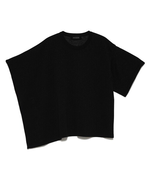 NAKAGAMI（ナカガミ）の「knit po（トップス・レディース・SILVER/92/BLACK/01・F）」の4枚目の写真