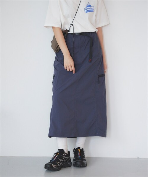 Gramicci（グラミチ）の「GRAMICCI / SOFTSHELL NYLON SKIRT