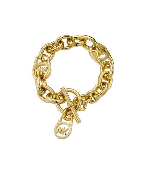 kors michael kors gold charm bracelet