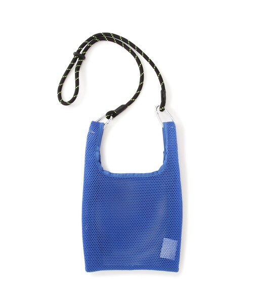 AVIREX（アヴィレックス）の「MESH 2WAY SHOULDER BAG/メッシュ2ウェイショルダーバッグ（バッグ・ブラック/ブルー/オレンジ・F）」の7枚目の写真