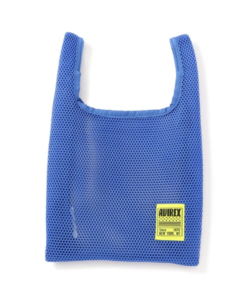 AVIREX（アヴィレックス）の「MESH 2WAY SHOULDER BAG/メッシュ2ウェイショルダーバッグ（バッグ・ブラック/ブルー/オレンジ・F）」の12枚目の写真